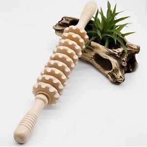 Wood Massage Roller, Wooden Therapy Tool Massage