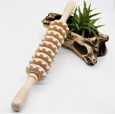 Wood Massage Roller, Wooden Therapy Tool Massage